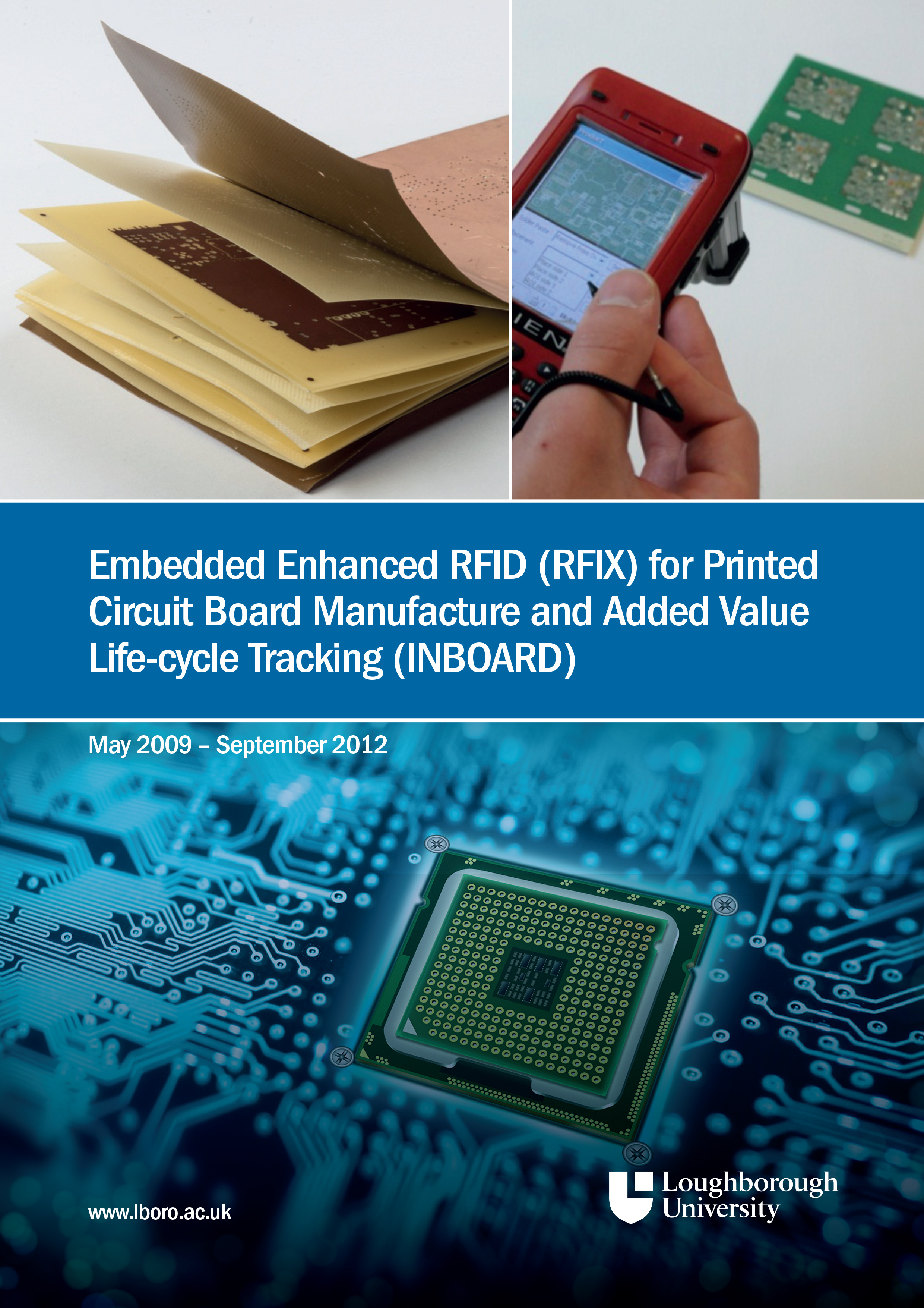 front cover of the RFID for X brochure